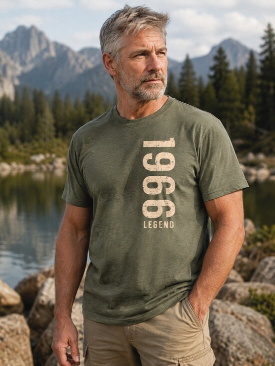 Wellmorr Other - Men's 1966 Legend T-Shirt 60th Birthday Vintage Born in 1966